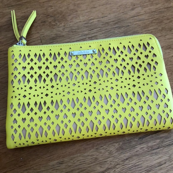 Stella & Dot Handbags - Stella & Dot Clutch (stain on back, see photos)